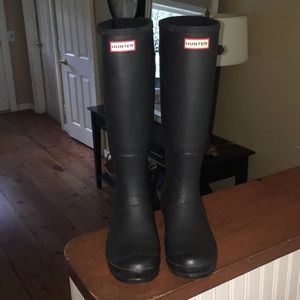 Hunter rain boots
